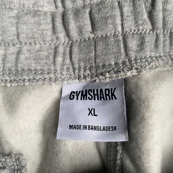 Gymshark Slim Fit 7" Crest Shorts Light Gray Marl Gym Essential Men's Size XL - Picture 3 of 5